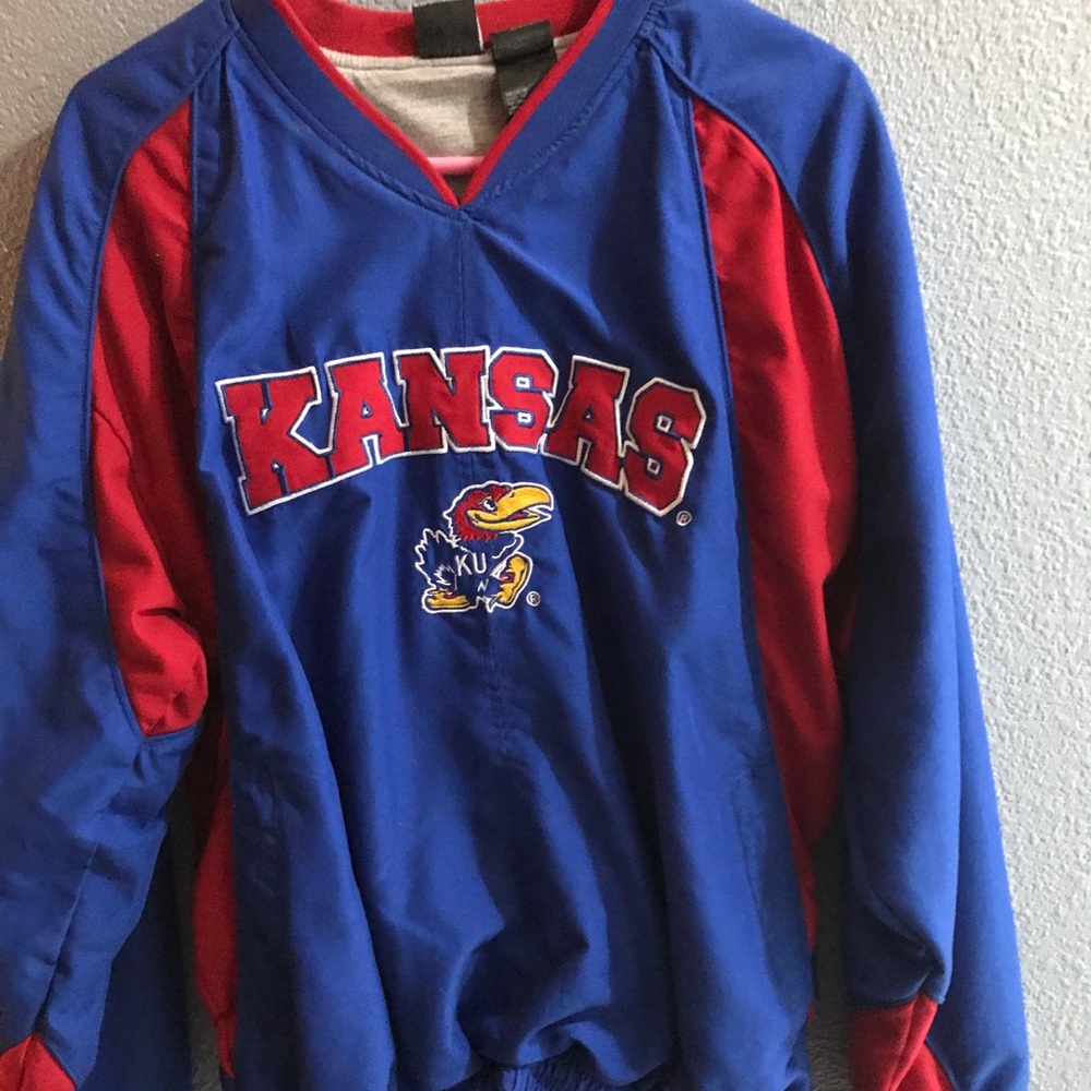 Ku Jayhawks starter jacket